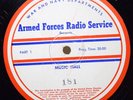 King Cole Trio Music Hall Parts 1 & 2 AFRTS Military Transcription Record VG+