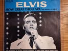 Rare Elvis Presley Promo 45. How Great Thou Art/His Hand In Mine. Original USA.