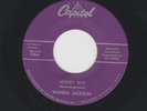 ROCKABILLY 45 -WANDA JACKSON - HONEY BOP / QUEEN FOR A DAY -HEAR - 1958 CAPITOL