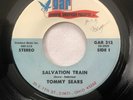 TOMMY SEARS: Salvation Train RARE Gospel Funk Soul 45 EX (Tested)