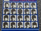 The Beatles – A Hard Day's Night UK BLACK / YELLOW MONO VINYL LP  EXCELLENT