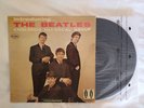 The Beatles - Introducing the Beatles Vee Jay Rare GOLD STEREO STICKER (VG/VG+)