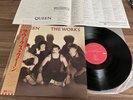 Queen - The Works. 1984 EMI Japan 1st Press + OBI +Insert +Poster. EX+ Condition