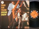 ARCHIE SHEPP Four For Trane LP IMPULSE  AS-71 US 1965 RVG JAZZ John Tchicai
