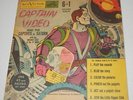 Vntg Captain Video & the Captives of Saturn 45 record Coloring Book Puppet Show