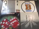 4 Bad Company LP lot, 10 from 6,Fame and Fortune,Straight Shooter,Burnin' Sky
