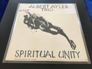 ALBERT AYLER TRIO - Spiritual unity LP - USA Free Jazz VERY RARE