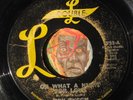 HEAR Roy Tyson 45 Oh What A Night / Not Too Young R&B rocker soul doo wop