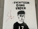 SAM FENDER SEVENTEEN GOING UNDER HAND SPRAYED HAND SIGNED Autographed VINYL LP ,