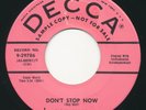 ROY HALL - Don't Stop Now / See You Later Alligator - DECCA - Rockabilly 45