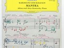 STOCKHAUSEN mantra ⸻ ALFONS & ALOYS KONTARSKY ⸻ DGG LP NM