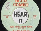 Melodic Lofi Hillbilly Honky Tonk 45 A.L. ALLEN & ALICE GUY on BLUE COMET rare