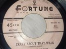 Detroit Blues 45 - Sir John Lee Hooker - Crazy About That Walk - Fortune HEAR IT