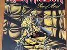 Iron Maiden 1983 Piece of Mind Record Vinyl Vintage Metal Rock Album