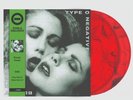 Type O Negative Bloody Kisses Revolver clear red with black swirl 2LP vinyl