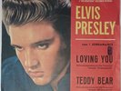 Disco 45 Giri Elvis Presley Loving You Teddy Bear 1957 Rca Italia Jordanaires