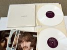 THE BEATLES WHITE ALBUM DOUBLE WHITE VINYL LP  SEBX-11841  CAP. 1978 INSERTS VG+