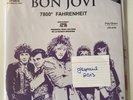Bon Jovi 7800° Fahrenheit Mexico Radio Promotion LPR-19159 Spanish Titles 1985