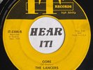 Obscure IL Instro Rocker Surf / Teen Garage 45 THE LANCERS Gore / The Girl IT