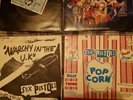 4x  SEX PISTOLS Records Anarchy in the Uk Great Rovk n Roll Swindle Silly Thing