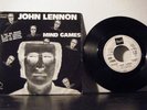 JOHN LENNON 7 Inch 45 Mind Games_Meat City 1973 Apple  Italy PS