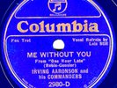 Columbia #2980-D: Irving Aaronson Or.-