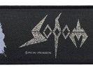 SODOM . vintage Patch 1990 Bolt Thrower Aufnäher Obituary Metal Slayer Metallica