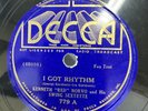 Jazz-78 RPM-Red Norvo & His Swing Sextette-I Got Rhythm/Lady Be Good-V+