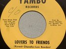 SATAGANS-Lovers To Friends/Smokin-RARE VG++ 70s Sweet Soul Funk 45 YAMBO