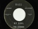 Doo-Wop R&B 45 - Seniors w/ Rudy Ray Moore - My Soul - Ball - mp3