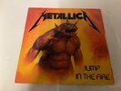 METALLICA-JUMP IN THE FIRE LP RED VINYL EX- - /NM CV 12 KUT 105