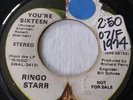 Ringo Starr,You're Sixteen promo 45 on Apple
