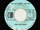 Rockabilly 45 - Jesse Mattingly - Till My Money Run Out - Throne - mp3