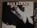 RICK DANKO AUTOGRAPHED ROCK VINYL RECORD ARISTA RECORDS AB4141