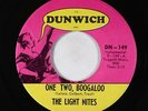Garage Psych Fuzz 45 - The Light Nites - One Two, Boogaloo - Dunwich - VG+ rare