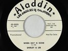 R&B 45 - Shirley and Lee - When Day Is Done - Aladdin - VG+ mp3