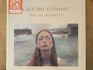 CAGE THE ELEPHANT TELL ME I'M PRETTY CLEAR SMOKY WHITE SWIRL VINYL LP NEW SEALED
