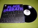 Black Sabbath - Master Of Reality - RARE 1971 Vertigo Israel Press LP Laminated