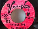 LOOK Rare ACETATE 45 THE SPANIELS Little Joe SO DEEP WITHIN Doo Wop VEE JAY 103