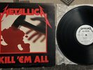 METALLICA - Kill Em All LP  -  FIRST PRESSING  Megaforce 1983 NEAR MINT vinyl
