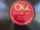 bLUES MAMIE SMITH Okeh 4169 (1st BLUES RECORD) Crazy Blues/Right Here for You E-