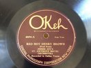 HOT JAZZ  JIMMY JOY ST Anthony Hotel Or Okeh 40494 Red Hot Henry Brown/E-