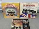 Vintage Beatles Vinyl LPs. Magical Mystery Tour. Beatles Story. Something New
