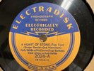 Jazz-78 RPM-Rudy Vallee-Electradisk 2024-A Heart of Stone/Lazy Bones-V+