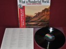 LOUIS ARMSTRONG - WHAT A WONDERFUL WORLD - MCA VIM-28601 1983 - JAPAN OBI NM LP