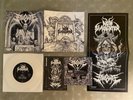 Mint Diehard NunSlaughter Fetid Zombie White 7” Vinyl EP Mark Riddick Poster Art