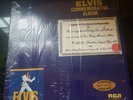 ELVIS PRESLEY   COMMEMORATIVE ALBUM  SPECIAL GOLD VINYL EDITION   DOUBLE LP 1973