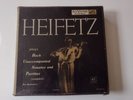 Heifetz Plays Bach : Unaccompanied Violin Sonatas 45RPM RCA Victor WDM 6105 VGC