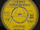 Darlene Love - A Fine Fine Boy.  London demo HLU 9815.  Mint minus RARE Demo