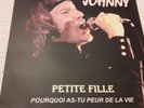 RARE Juke-box Johnny Hallyday Petite Fille  / Pourquoi as . tu peur de la Vie.